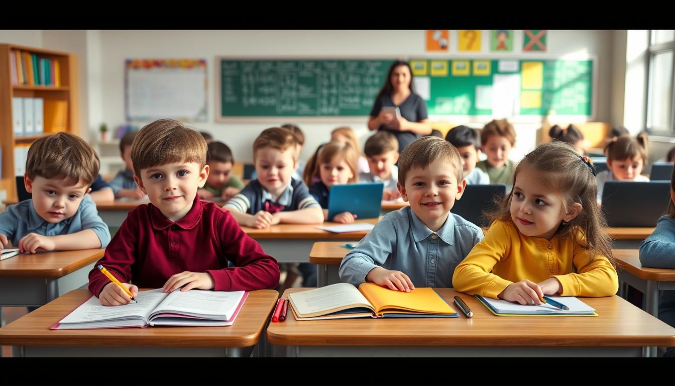 Student using a study guide to organize academic notes